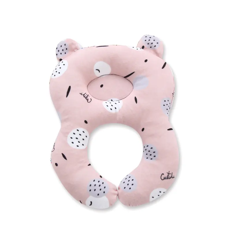 

Toddler Baby Pram Pillow Infant Soft Pillow Prevent Flat Head Anti Roll Cushion Sleeping Newborn Support Neck Protection Pillow