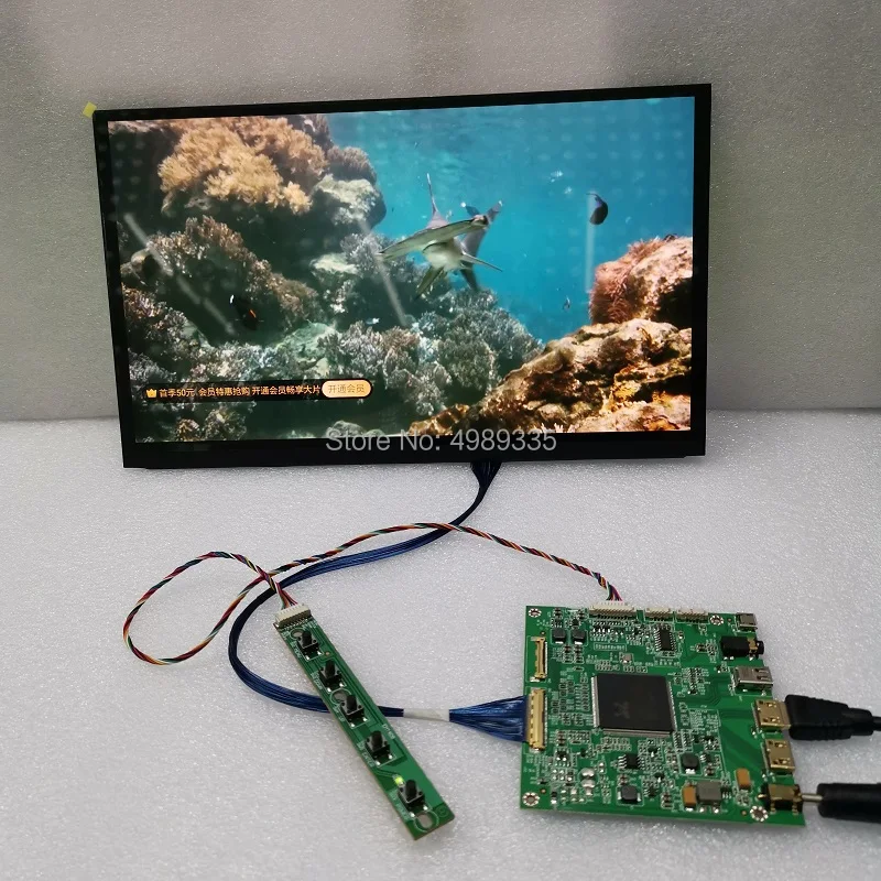 Модуль дисплея 12 5 дюйма 4K Комплект модуля HDMI 3840X2160 игровой модуль мониторинга