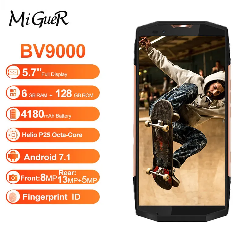 Blackview BV9000 Pro смартфон с 5 7 дюймовым дисплеем восьмиядерным процессором Helio P25 ОЗУ 6