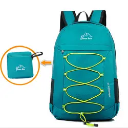 Ультра Легкая водостойкая складная сумка-рюкзак для путешествий мужская женская сумка на плечо спортивная велосипедная альпинистская