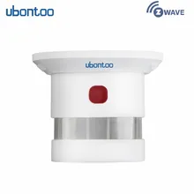 Ubontoo Zwave детектор дыма охранная пожарная сигнализация Высокая чувствительность Z-wave датчик умный дом система ЕС Z wave 868 МГц