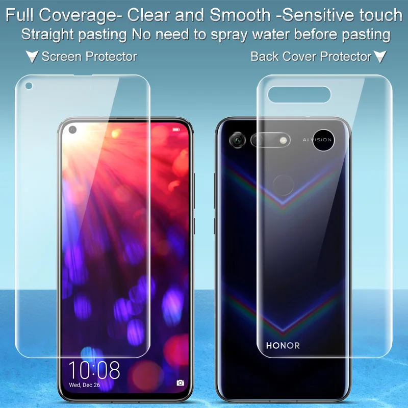 2 шт. Гидрогелевая Защитная пленка для Huawei Honor V20|Защитные стёкла и плёнки| |