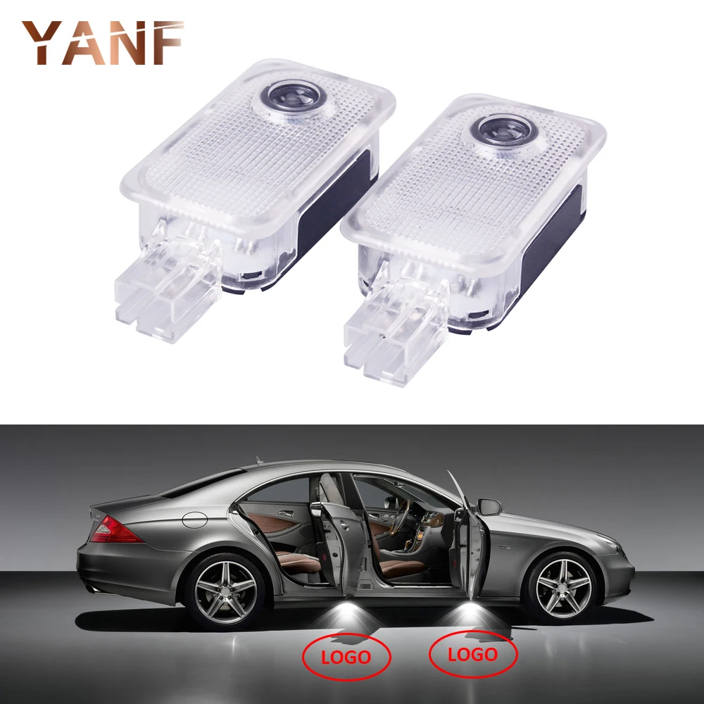 

2Pcs Car styling car door Projector Shadow LED light Welcome Light for Subaru Forester 2009 2016 2014 Impreza Legacy Outback