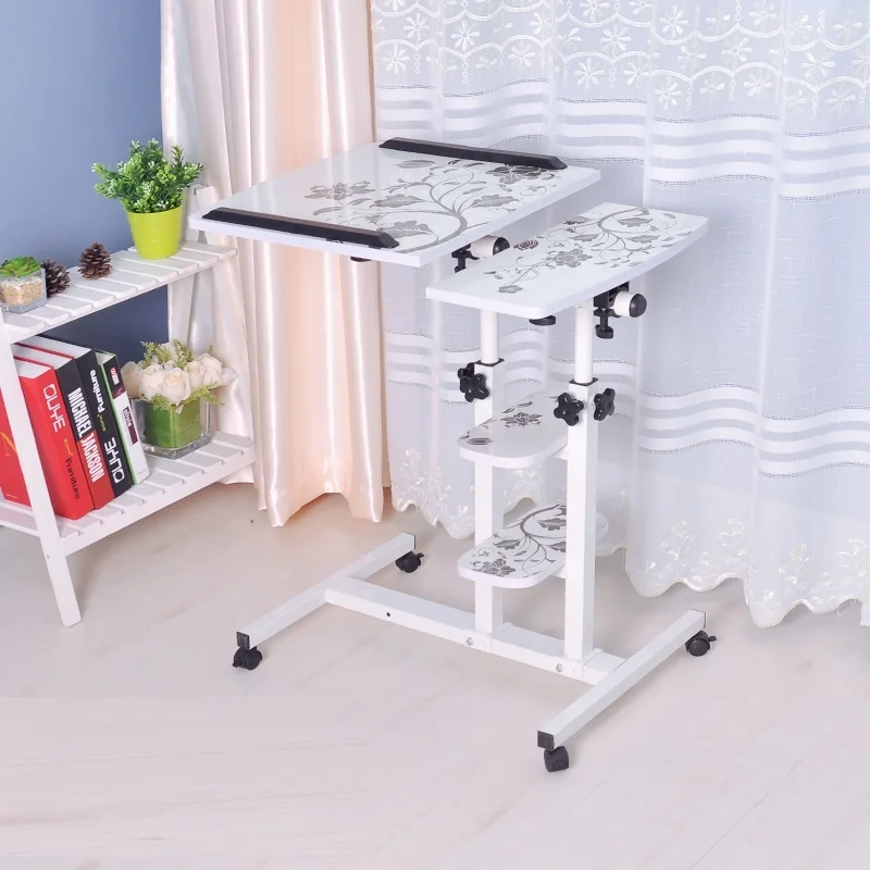 منضدة للسرير مكتب موبل Escrivaninha Tafel ميسا دفتر الدائمة السرير قابل للتعديل حامل كمبيوتر محمول مكتب كمبيوتر طاولة للدراسة
