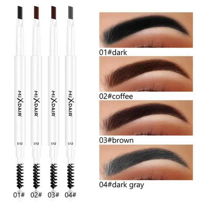 

Brush Eyebrow Pencil Waterproof Non-marking Beauty Tools Natural Long-lasting Three-dimensional Contour Convenient Eye Makeup