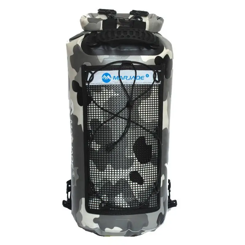 

Waterproof Swimming Bag Dry Sack Camouflage Colors Fishing Boating Kayaking Storage Drifting Rafting Bag 25L 500D Pvc For Sport