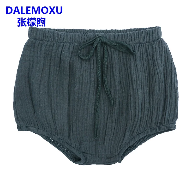 Детское нижнее белье DALEMOXU Мягкое хлопковое и льняное однотонное короткое для