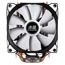 Boneco de neve cpu cooler master 4 puro cobre calor-tubos congelar torre sistema de refrigeração cpu ventilador de refrigeração com ventiladores pwm