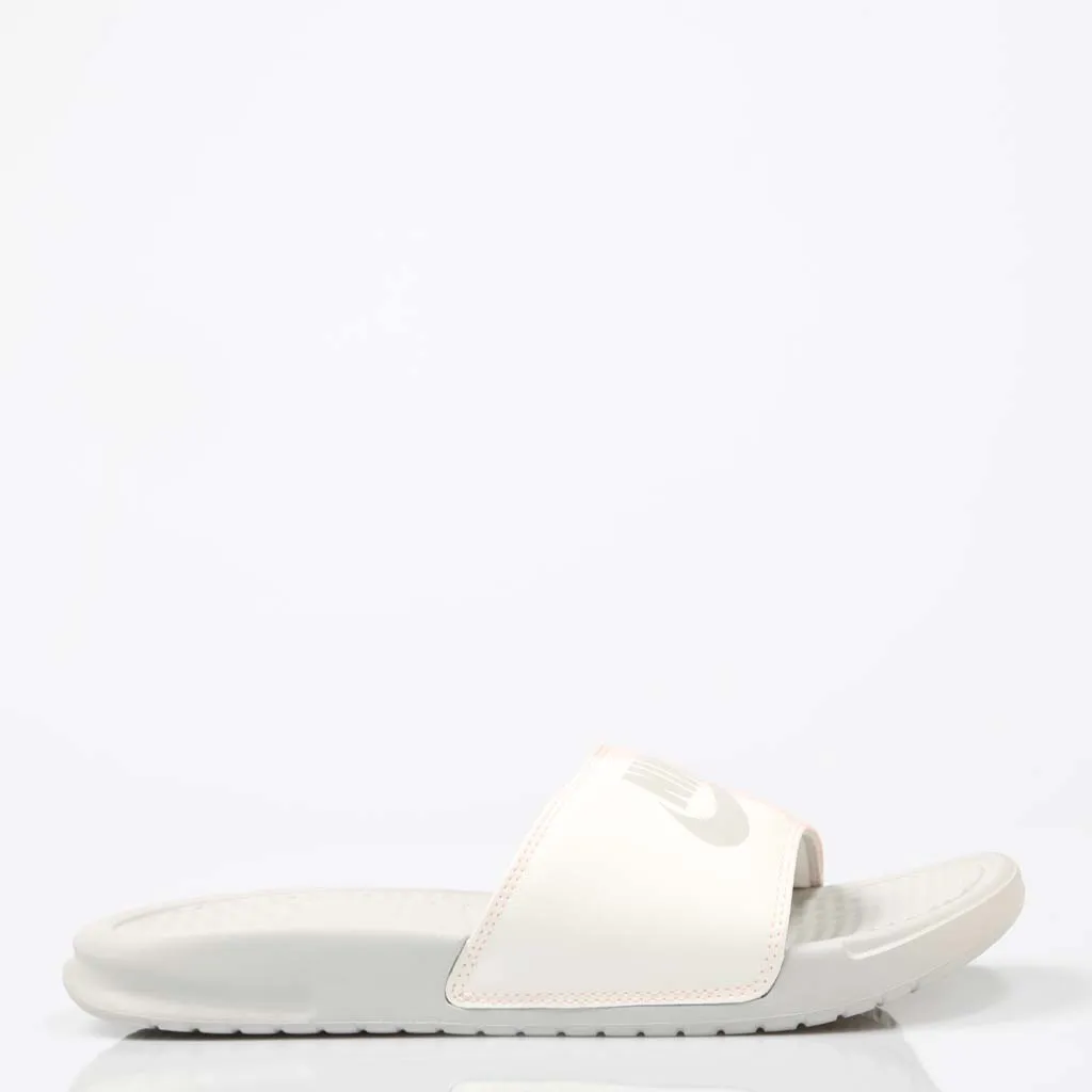 NIKE CHANCLAS BENASSI JDI BLANCO 343881 005 Mujer Blanco Rosa Unisex Woman Casual Classic Pisicina Básico Atlético Suela Espuma Femenina Talla Grande Playa Ligero Verano 66093 - AliExpress Calzado