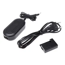 ACK - E10 AC 100 - 240V Power Adapter with DC transformer Cable Kit for Canon EOS 1100D / Kiss X50 / Rebel T3 (Black)