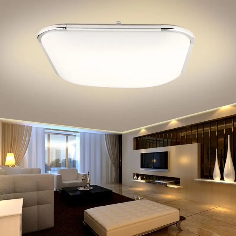 

LED Ceiling Light Quadrate Panel Lamp Ceiling Lamp for Bedroom Kitchen Home Lighting Fixture Warm White lampara techo plafondlap