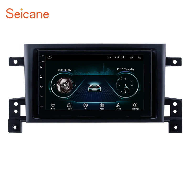 Seicane Автомобильный GPS 2DIN Android 8 1 Navi 7 &quotголовное устройство для SUZUKI GRAND VITARA 2005 2006 2007