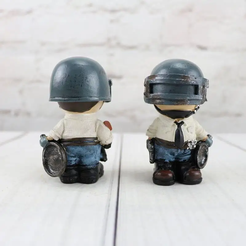 Модель солдата для игры PUBG модель 98K трехуровневая голова военная игрушка