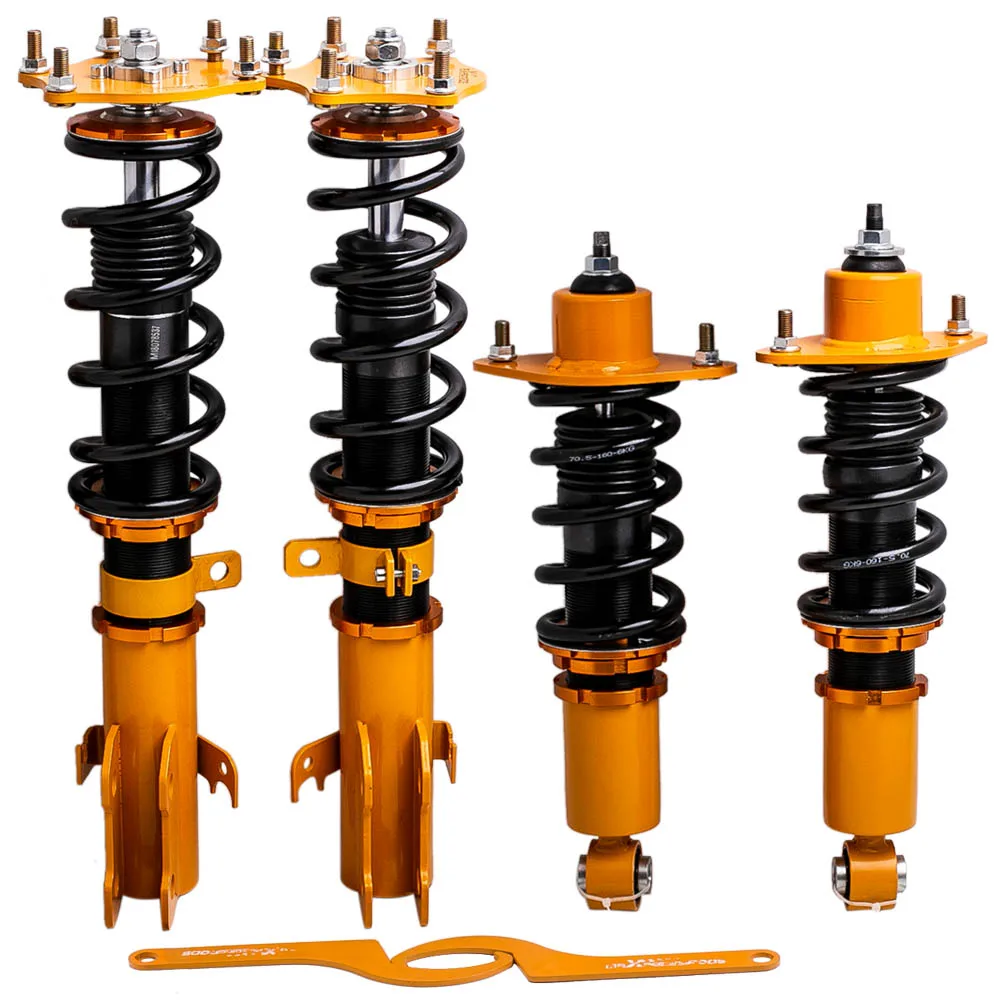 

Performance Complete Coilovers Kits for HONDA CRV CR-V 2007-2011 Adj. Height Shock Absorbers Coil Spring Strut