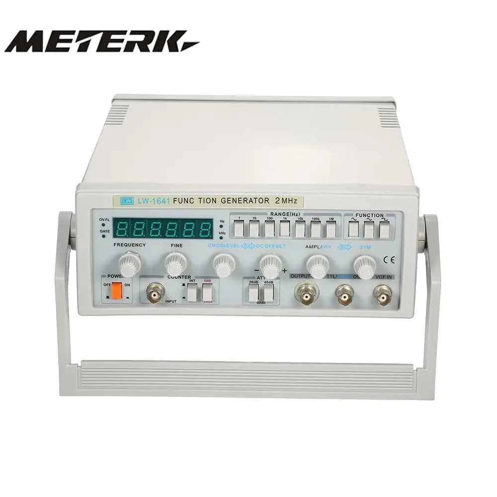 

LW-1641 Wave Digital Function Signal Generator 0.1Hz-2MHz Frequency synthesizer function generator frequency generator