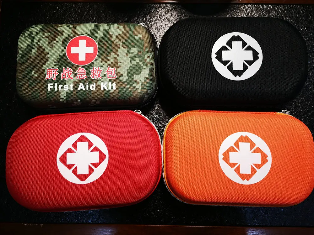 First aid charter portable simple version of the small medical emergency kit home first aid supplies EVA package medicine packag