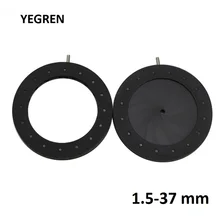 Best Offers 1.5mm to 37mm Zoom Aperture Diameter Iris Diaphragm Aperture Condenser for Vision Instrument Photograph Machine Microscope Best Offers 1.5mm to 37mm Zoom Aperture Diameter Iris Diaphragm Aperture Condenser for Vision Instrument Photograph Machine Microscope