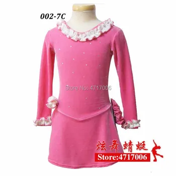 

Ice skating dress Competition Figure Skating Baton Twirling Costume Adult child