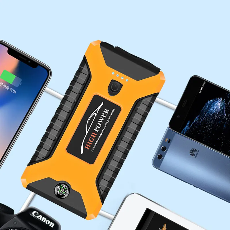 Najtaniej Urządzenie do awaryjnego uruchamiania 12V 4USB 600A przenośny wzmacniacz do akumulatora samochodowego ładowarka wzmacniacz mocy banku urządzenie zapłonowe Buster