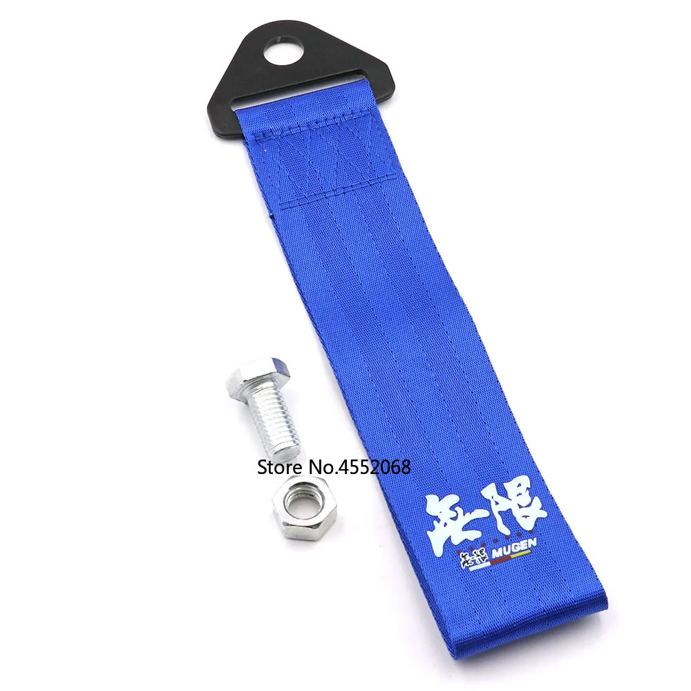 

Racing MUGEN High Strength Nylon Tow Strap Towing Rope JDM Tow Strap