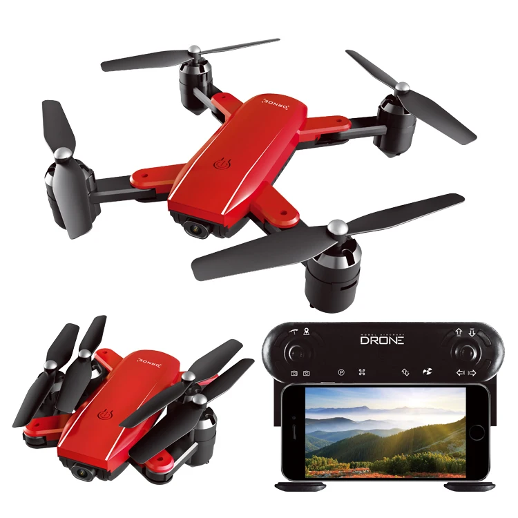 

ZD5 Dual Camera 1080P Folding FPV RC Drone - RTF WiFi FPV Optical Flow Positioning One Key Return / Takeoff / Landing UAV