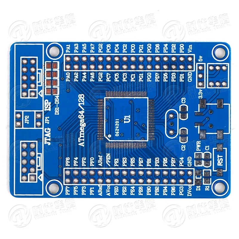 Avr Atmega64 Atmega128a Au разработка пластины обучения ISP + JTAG интерфейс pcb|Реле| |