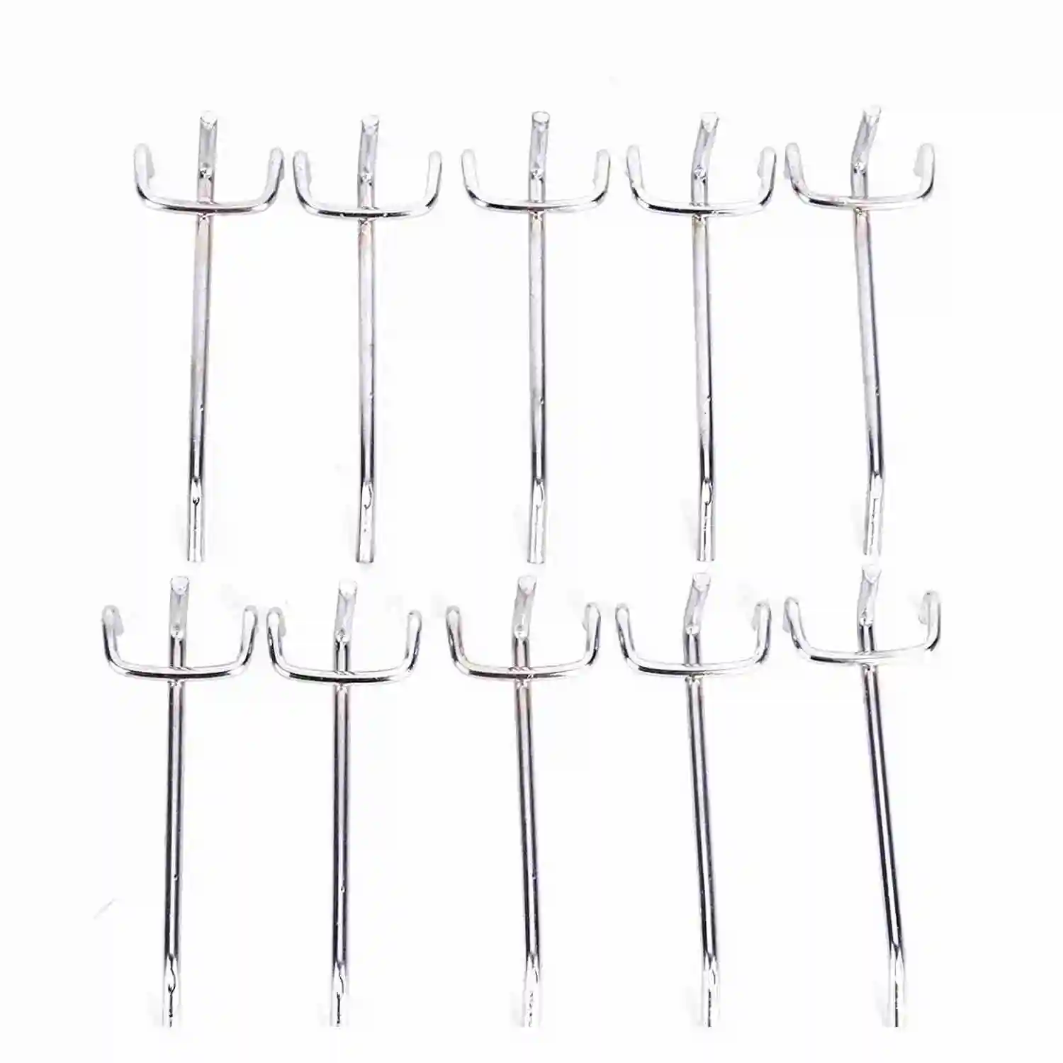 

10x hook panel perforated wall storage workshop fixing length 10CM