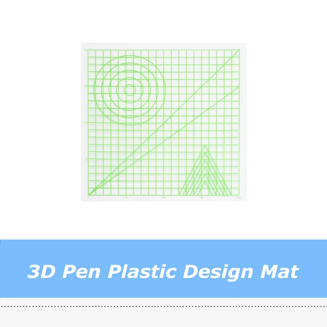 4PCS/Lot 3D Pen Parts Four Patterns Template Silicone 3D Design