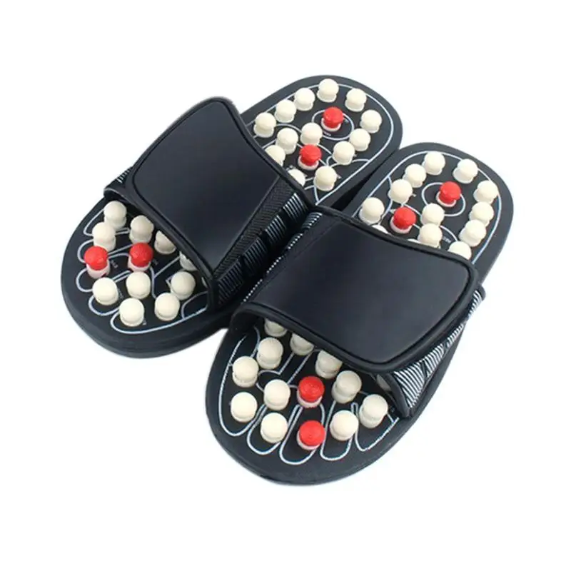 1 Pair Foot Massage Slippers Reflexology Sandals Feet Acupuncture Therapy Massager Shoes Feet Care