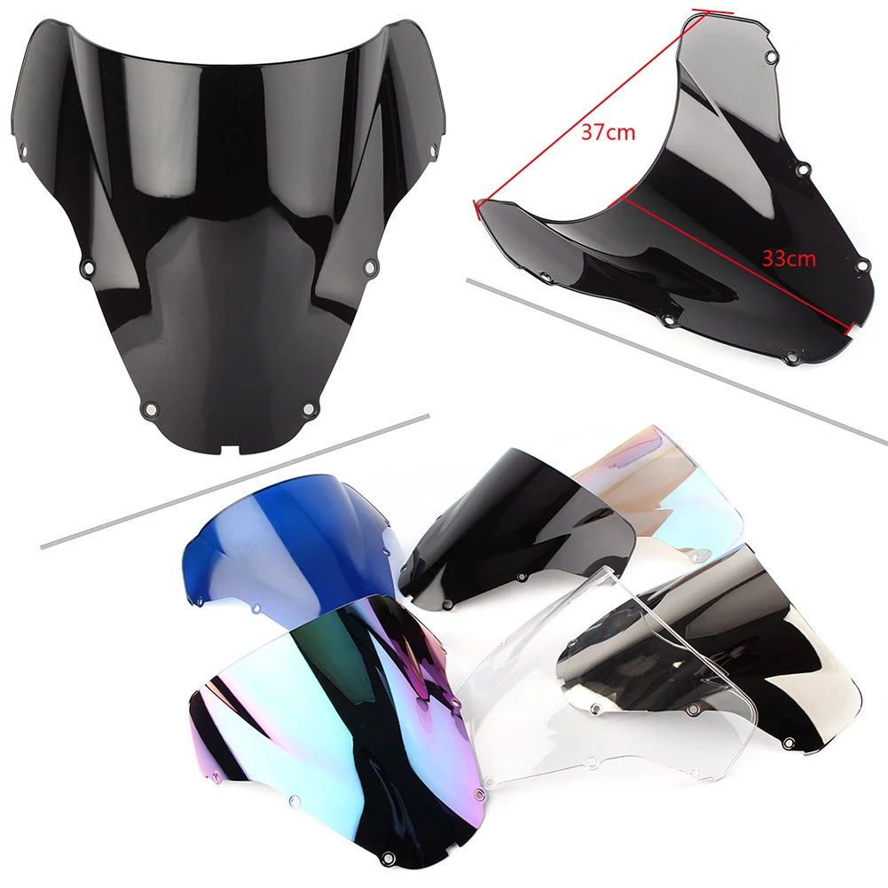 

CBR929RR Windshield Windscreen Double Bubble For Honda CBR 929 RR 2000 2001 Motorcycle Accessories ABS Plastic