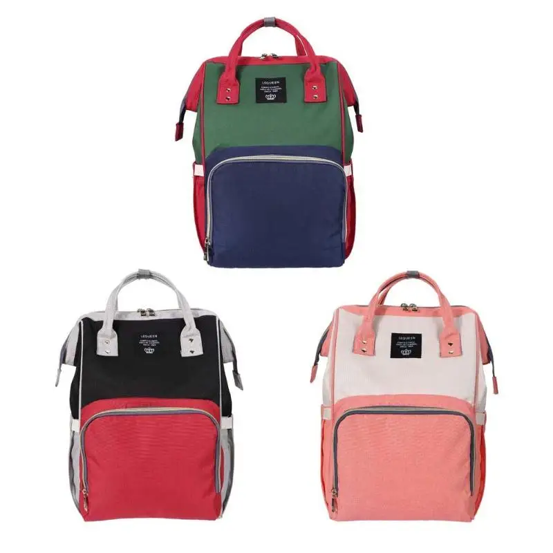 

Fashion Diaper Backpack Bag Maternity Mummy Diaper Bag Baby Care Travel Outdoor Nappy Backpack Handbag Baby Care Bags