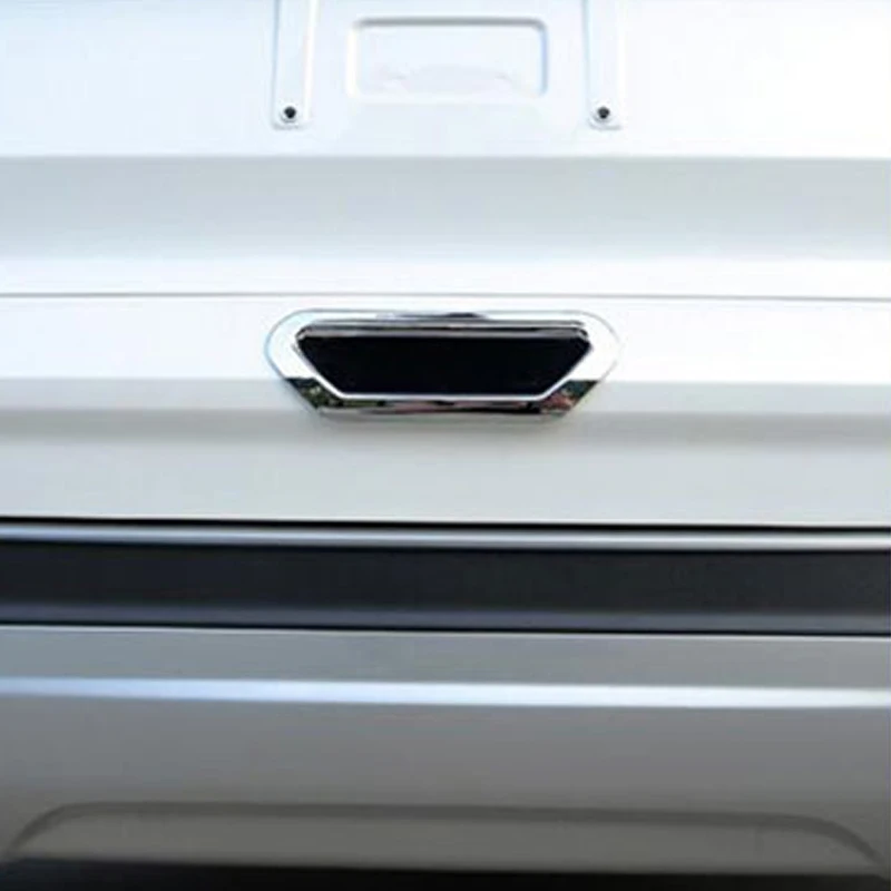 Мой хороший автомобильный Выделите ABS хромированная крышка багажника Защитная чаша накладка Стикеры для Ford Kuga Escape 2013