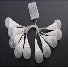 Aa батарейное Рождественское украшение в виде снеговика, спроектированная светодиодная гирлянда, сказочные огни, елочные украшения, снежный шар, вечерние украшения для дома