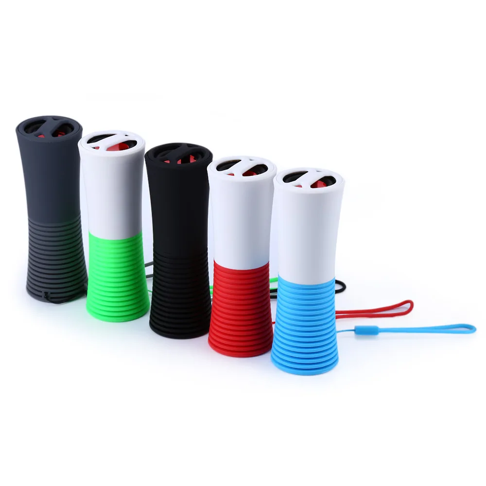 Portable Silicone Wireless Bluetooth 3.0 Speaker Water Resistant with Power Bank Built in Microphone Handsfree Calls for Phone |