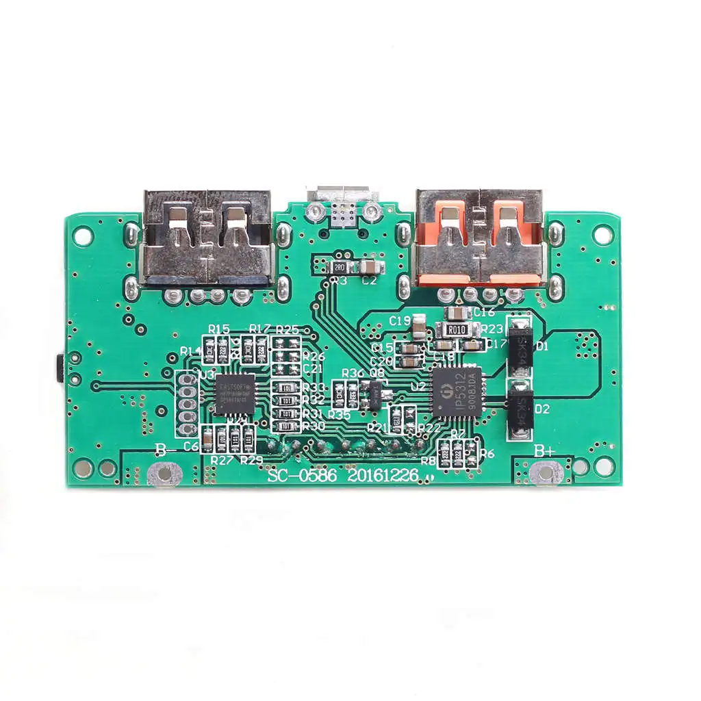 5V Boost High Pass Qc3.0 Быстрая зарядка пресс плата с цифровым дисплеем питания Мобильная