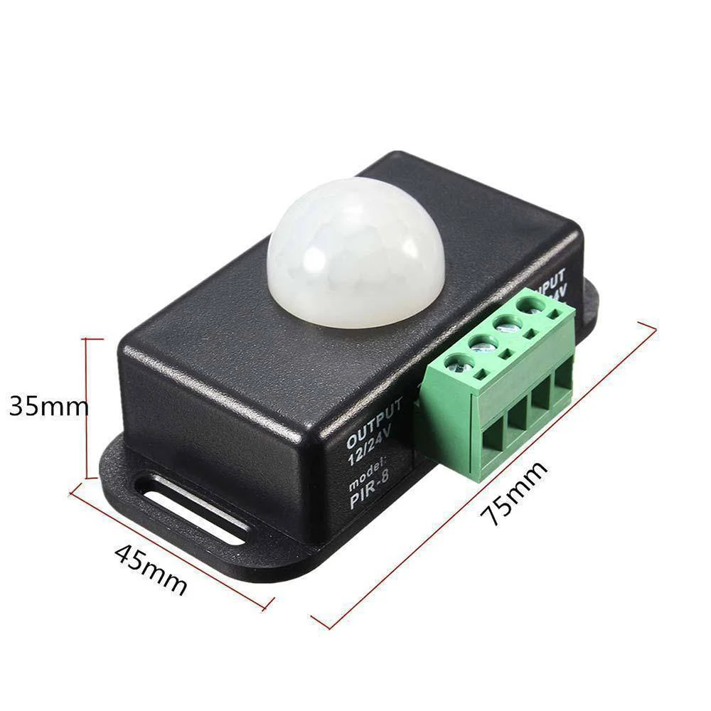 DC 12 V 24 6A автоматический переключатель датчика движения PIR ИК инфракрасный