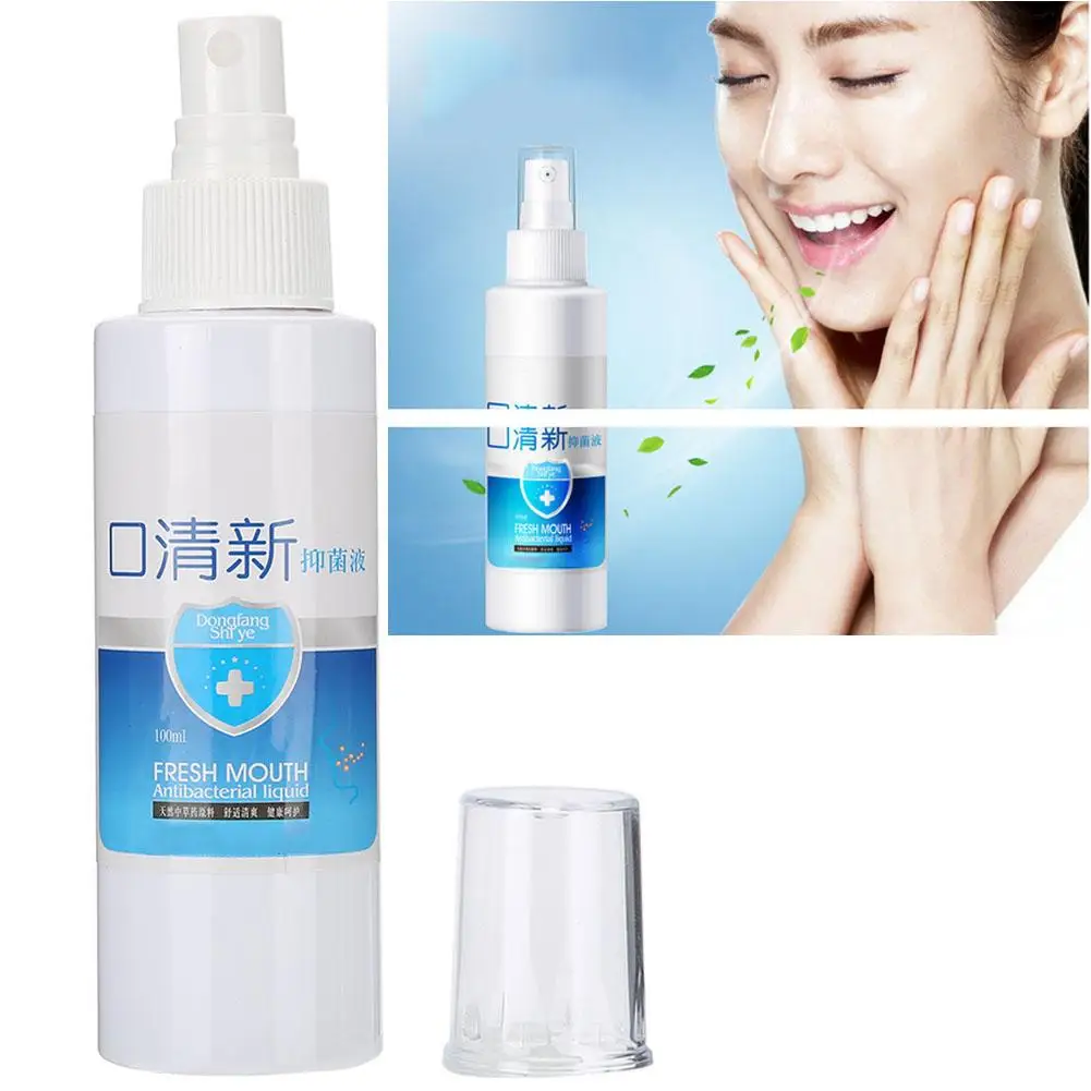 

100ml Breath Freshener Spray Oral Odor Halitosis Treatment Spray Refresher Oral Care Spray n