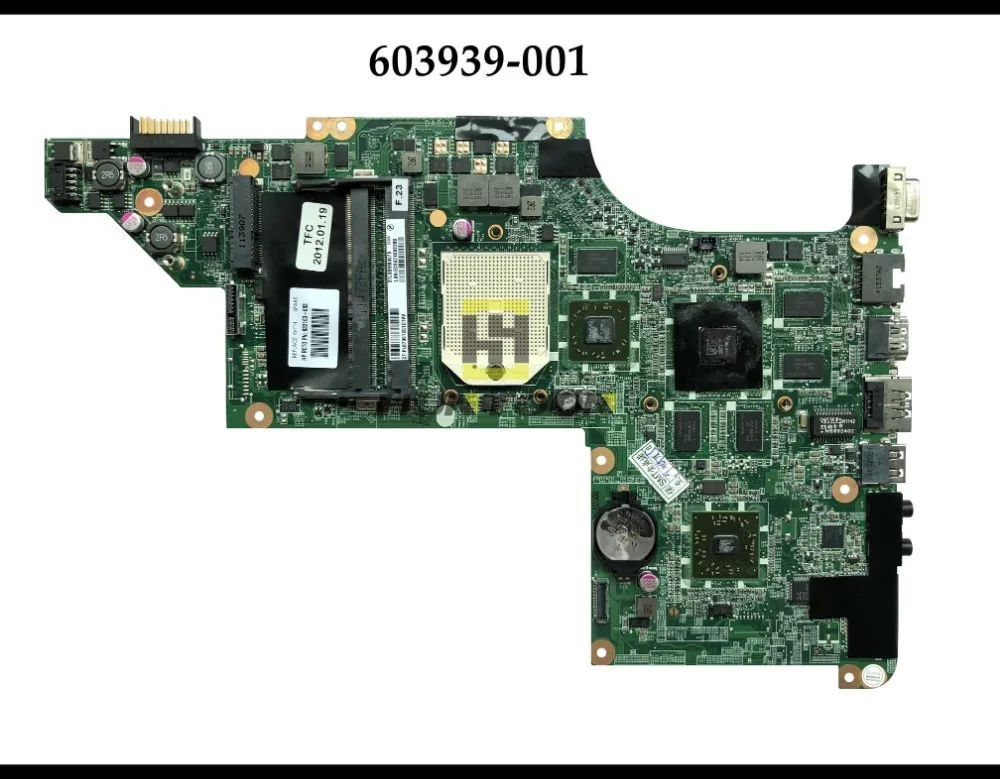 Высокое качество 603939-001 для HP Pavilion DV6-3000 серия материнская плата ноутбука AMD Socket S1