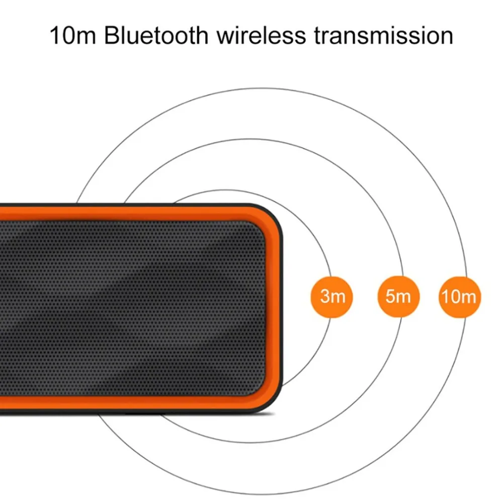 SC211 Bluetooth динамик портативный Bluetooth динамик открытый Bluetooth стерео динамик музыкальный плеер динамик бас для ноутбука телефона