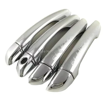 

For 2017 2018 2019 Hyundai Elantra ABS Chrome Side Door Handle Cover Door Handle Protector Trim Sticker Exterior Car Accessories