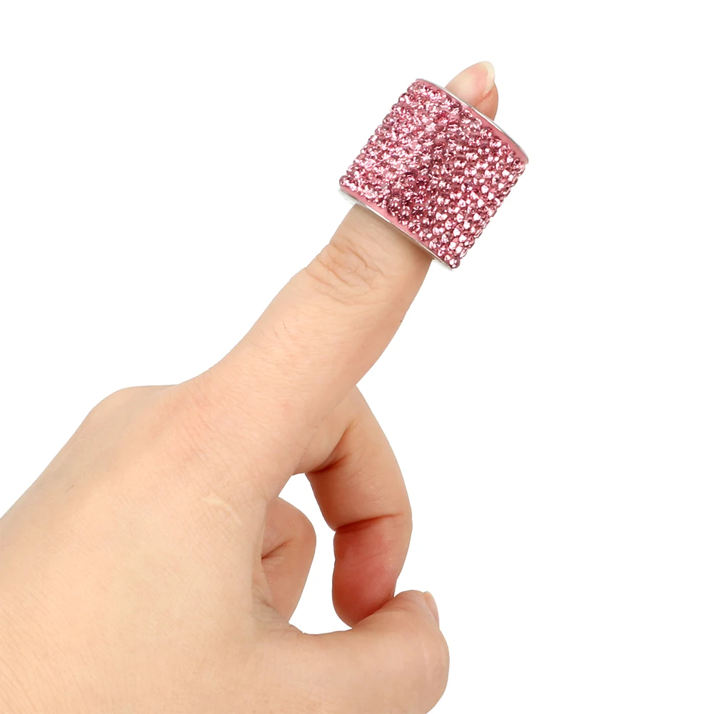 YOSOLO 1 Piece Seat Rod Diamond Ring Car-styling Car Ornament Bling Icy Crystal Car Seat Headrest Collar Decor Interior Moulding YOSOLO 1 Piece Seat Rod Diamond Ring Car-styling Car Ornament Bling Icy Crystal Car Seat Headrest Collar Decor Interior Moulding