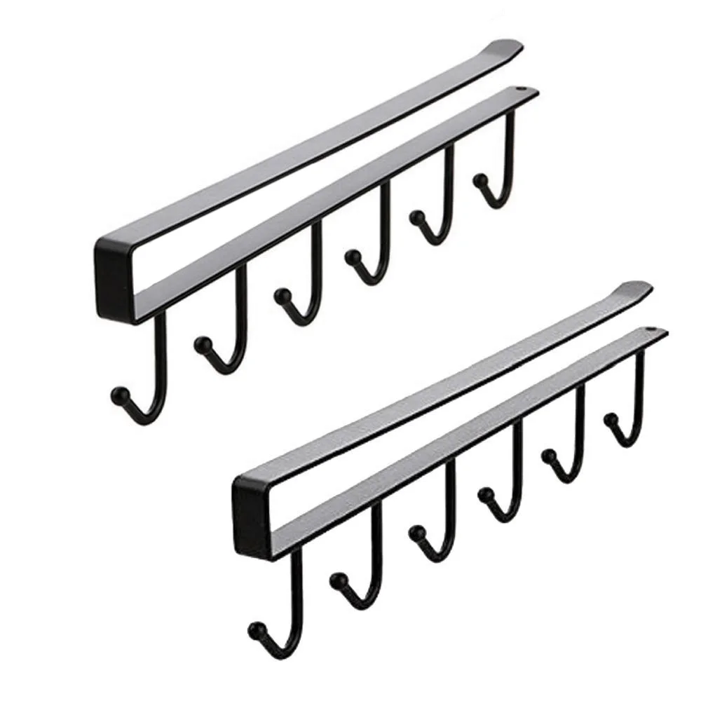 Buy 2pcs Mug Hooks Cups Wine Glasses Storage Hooks Kitchen Utensil Ties Belts