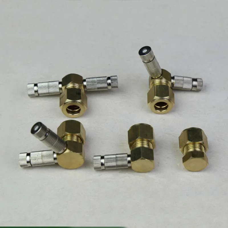 

9.52mm end connector, mist cooling system connector, brass quick connector