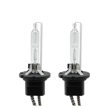 

2pcs 55W D2H super Bright fast start metal base HID xenon bulb with wire suit for Bi-xenon projector lens headlight 5500K 6500K