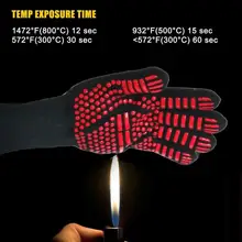 1 шт. термостойкие пищевые толстые силиконовые перчатки для приготовления пищи, барбекю, гриля, барбекю, духовки, рукавицы, кухонные аксессуары