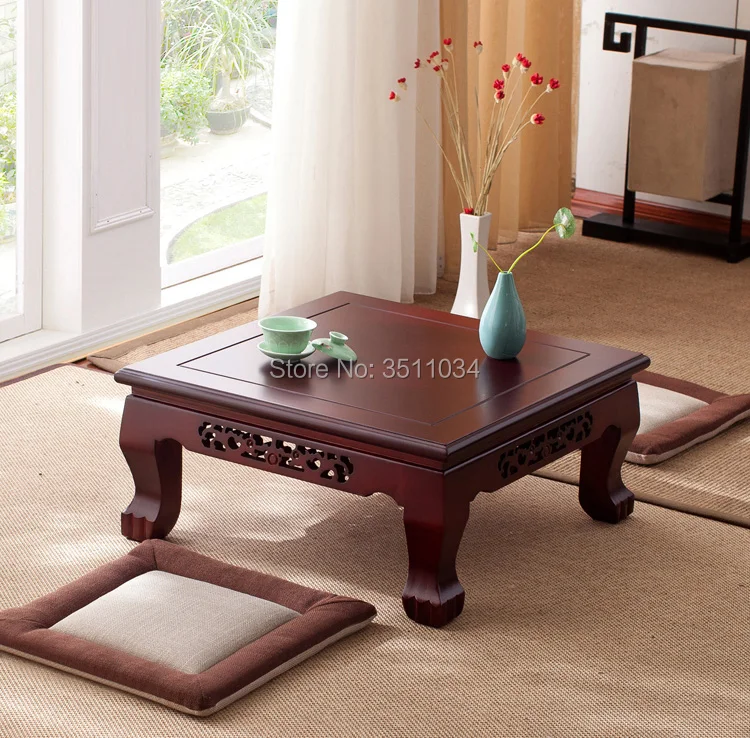 Oak color Oriental Antique Furniture Design Japanese Floor Tea Table Small Size Living Room Wooden Coffee Tatami Low Table Wood Oak color Oriental Antique Furniture Design Japanese Floor Tea Table Small Size Living Room Wooden Coffee Tatami Low Table Wood