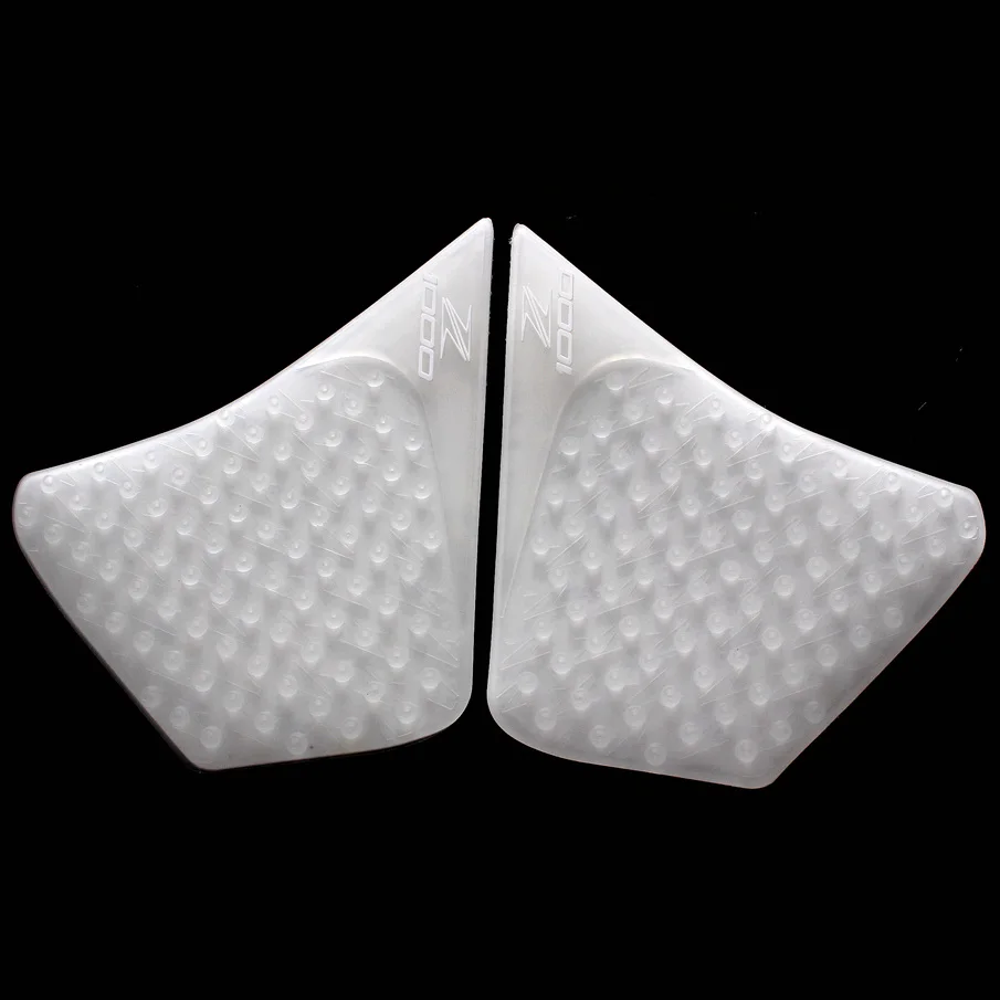

Tank Traction Side Pad Gas Knee Grip Protector Sticker For Kawasaki Z1000 2014 2005 2016 White