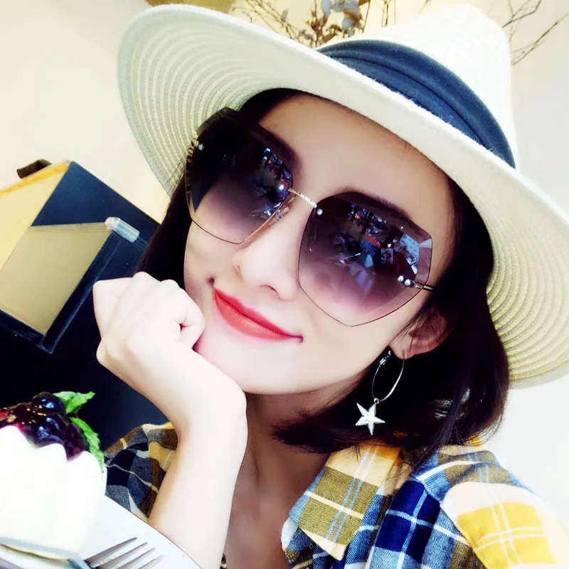 

Oversize Square Sunglasses Women Celebrity Sun Glasses Driving Superstar Luxury Brand Designer Female Shades UV400