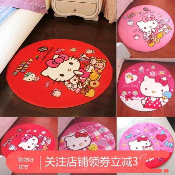 Ковер мультфильм Детская гостиная прикроватная кровать передний стол висячая корзина прекрасный напольный коврик с зайцем