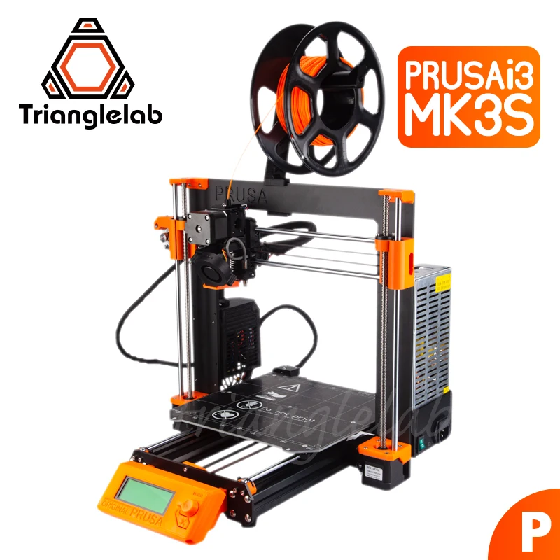 Pаспродажа Trianglelab клонировано Prusa I3 MK3S полный комплект (исключите Einsy Рэмбо доска) 3D DIY принтер MK2.5 MK3 MK3S